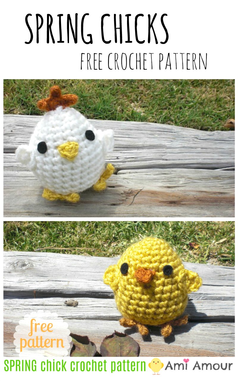 Easter Chick Crochet Pattern