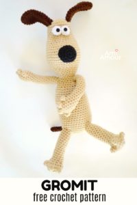 Gromit Crochet Pattern Free - Dog Amigurumi Pattern