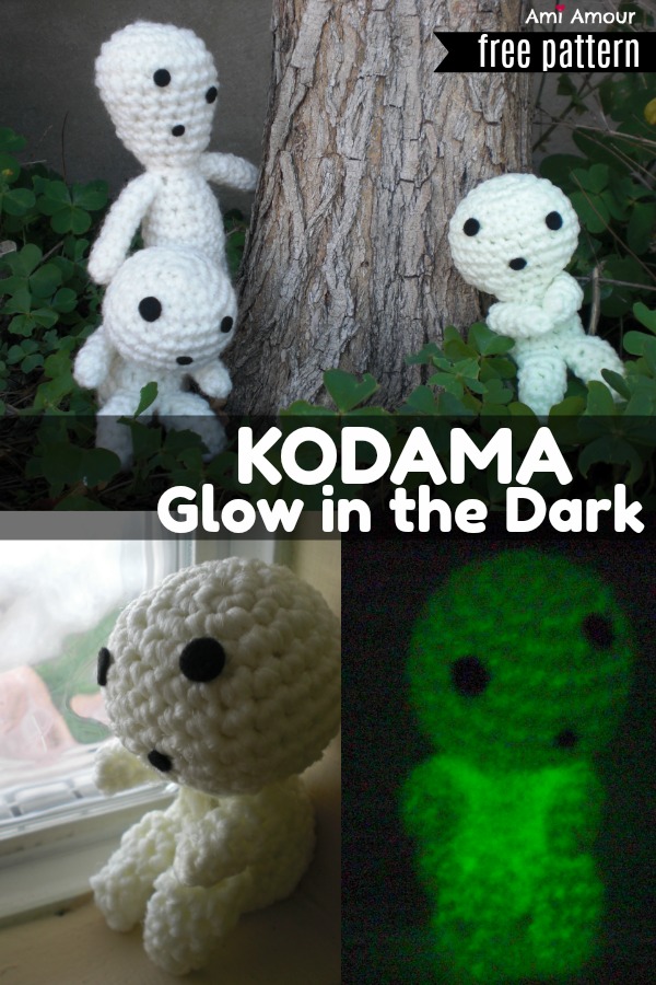 Glow in the Dark Kodama Pattern Ami Amour