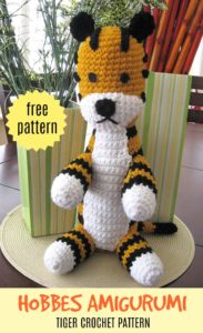 Hobbes Amigurumi Free Pattern