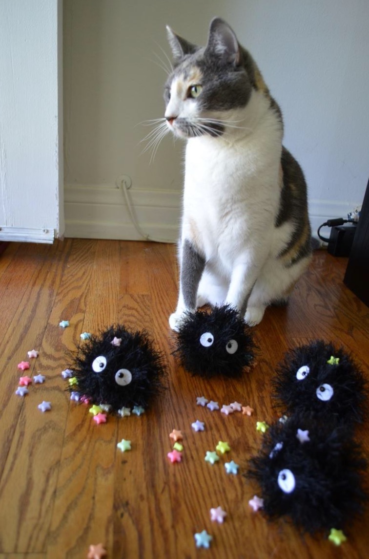 Soot Sprite Amigurumi Tutorial Crochet DIY Craft 