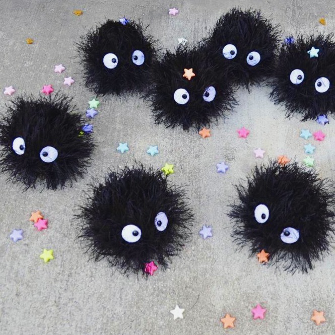 Soot Sprite Amigurumi Tutorial Crochet DIY Craft 