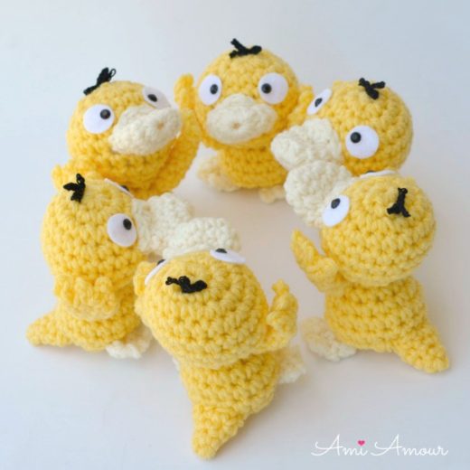 Psyduck Crochet Pattern - Free!