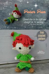 Peter Pan Amigurumi Free Crochet Pattern