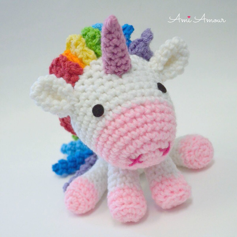 Newest Free of Charge Cute crochet videos Concepts Kawaii Crochet Rainbow  Unicorn Monster – Amigurumi P…