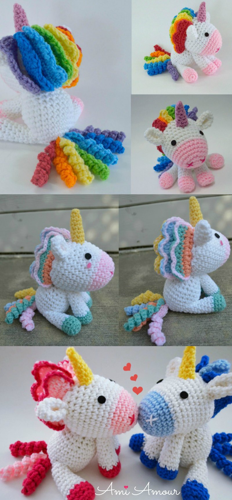 Newest Free of Charge Cute crochet videos Concepts Kawaii Crochet Rainbow  Unicorn Monster – Amigurumi P…