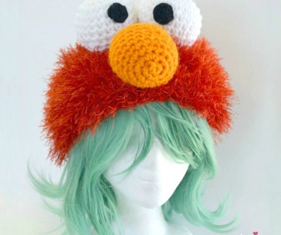 Crochet Elmo Hat Pattern