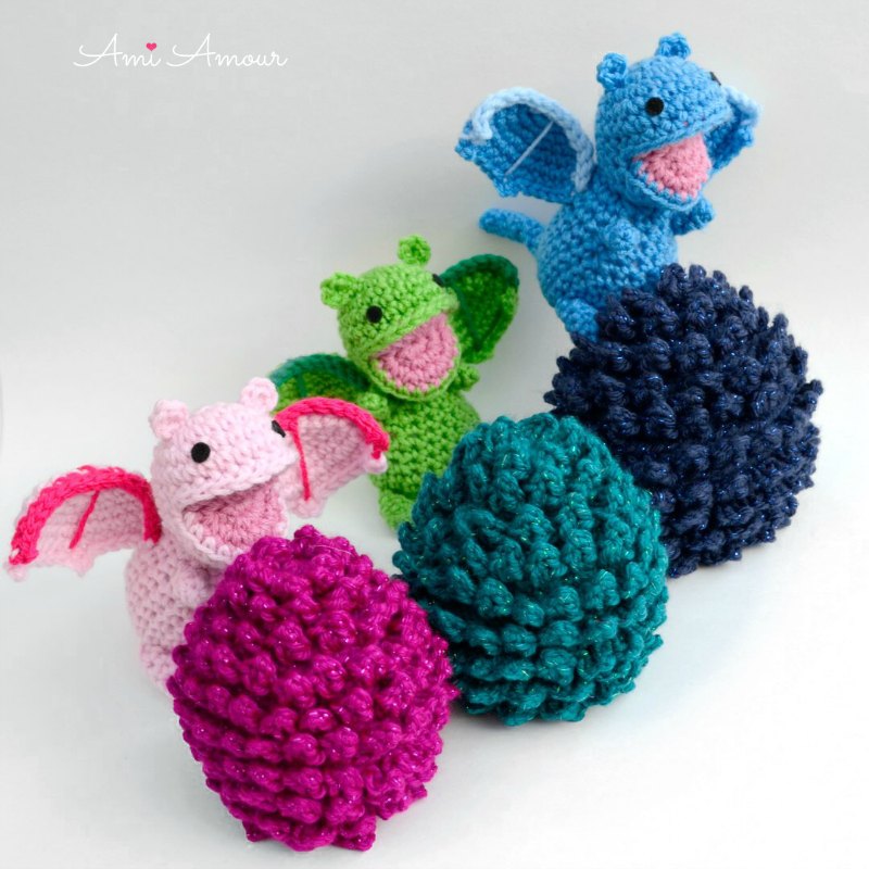 Crochet Dragon Egg Pattern