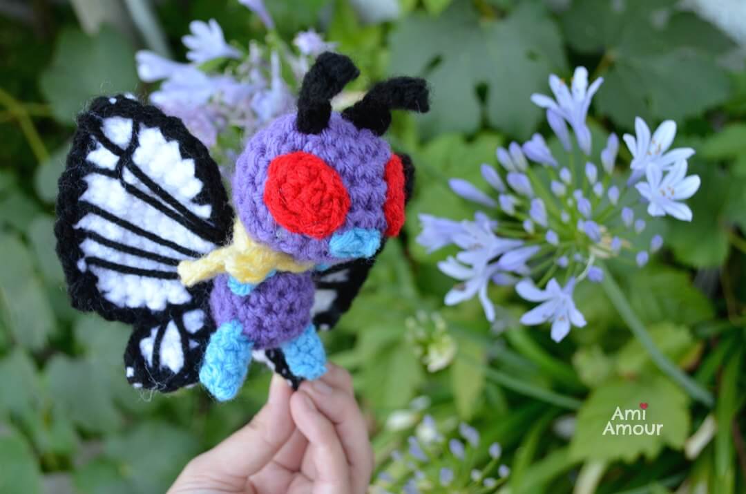 Butterfree Amigurumi Pokemon Crochet Pattern