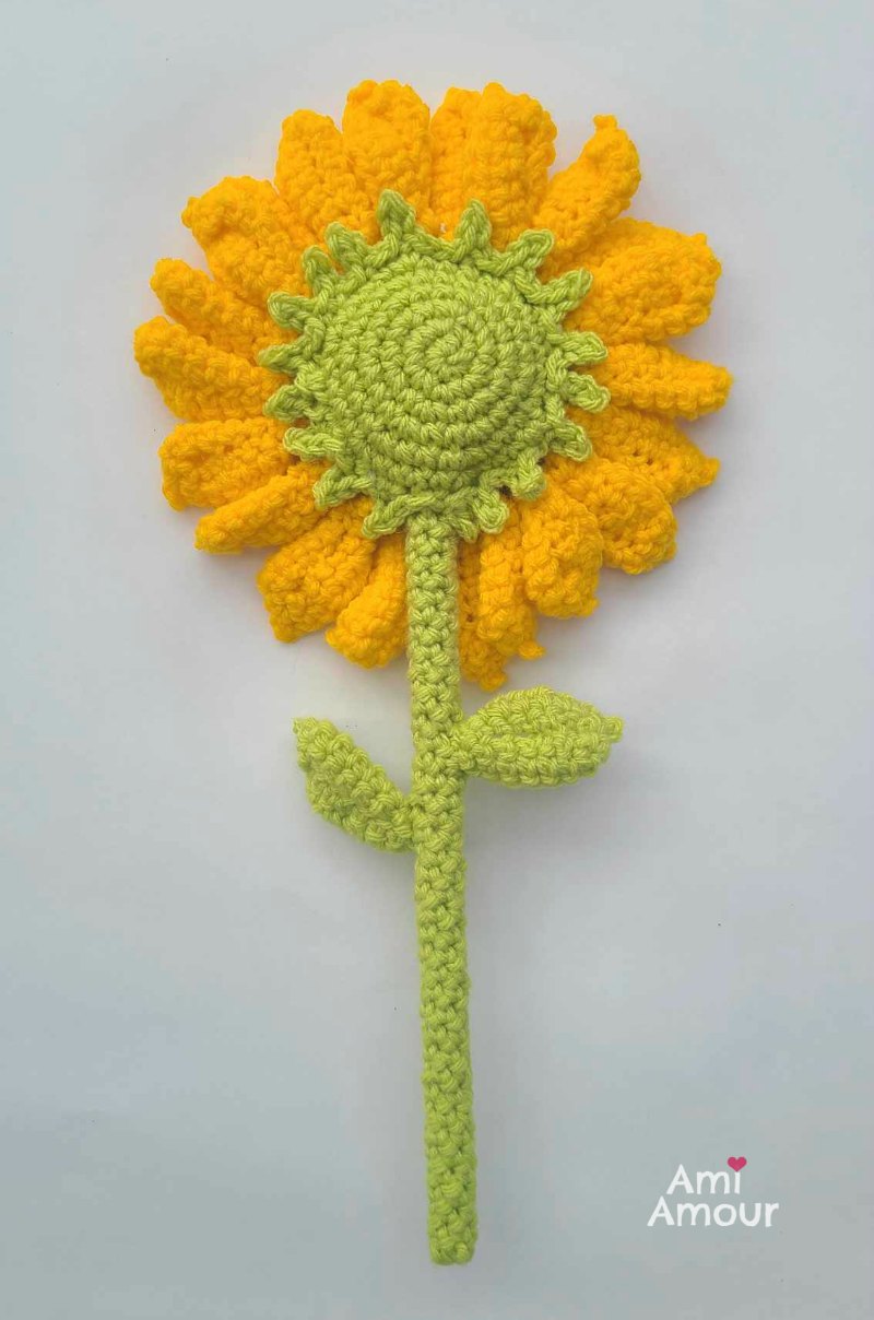 Amigurumi Sunflower Back