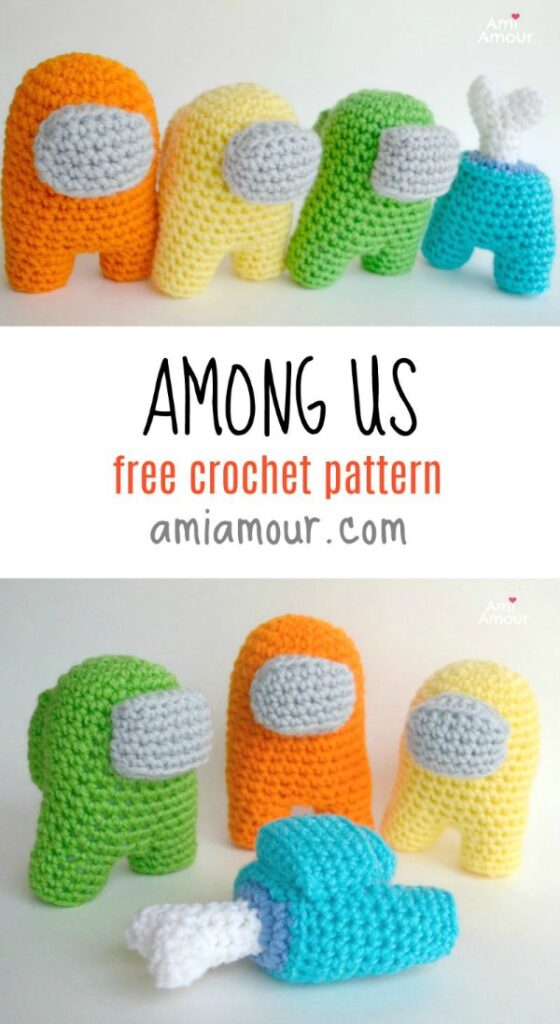 Among Us Amigurumi Pattern - FREE - Ami Amour