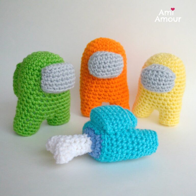 among us crochet plush pattern free