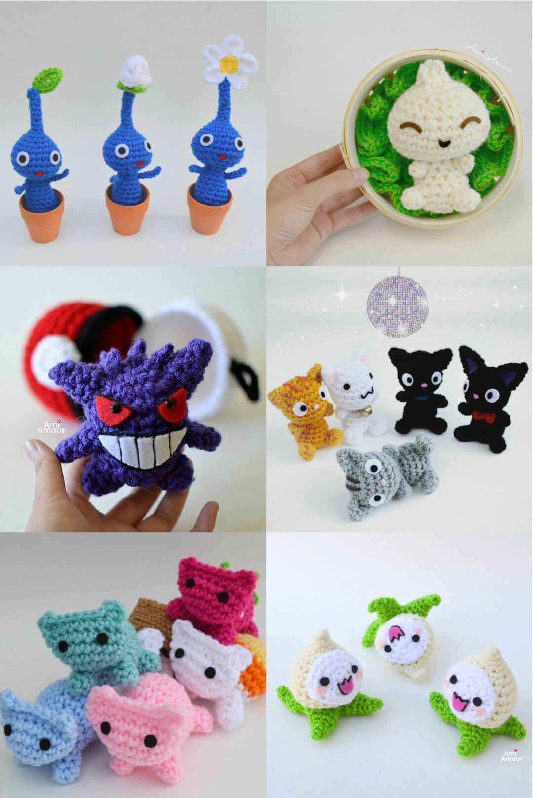 Amigurumi Faces with Felt