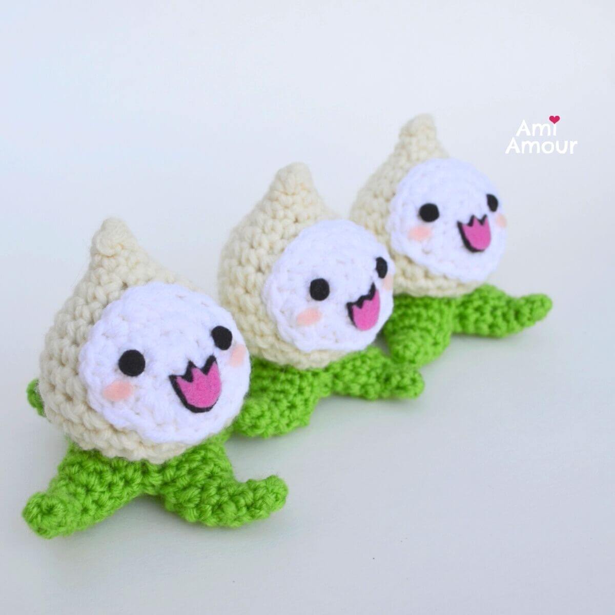 3 Happy Crochet Pachimaris
