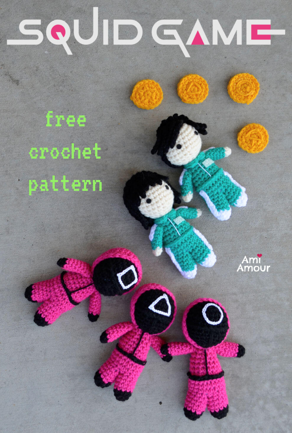 Squid Game - Free Crochet Pattern