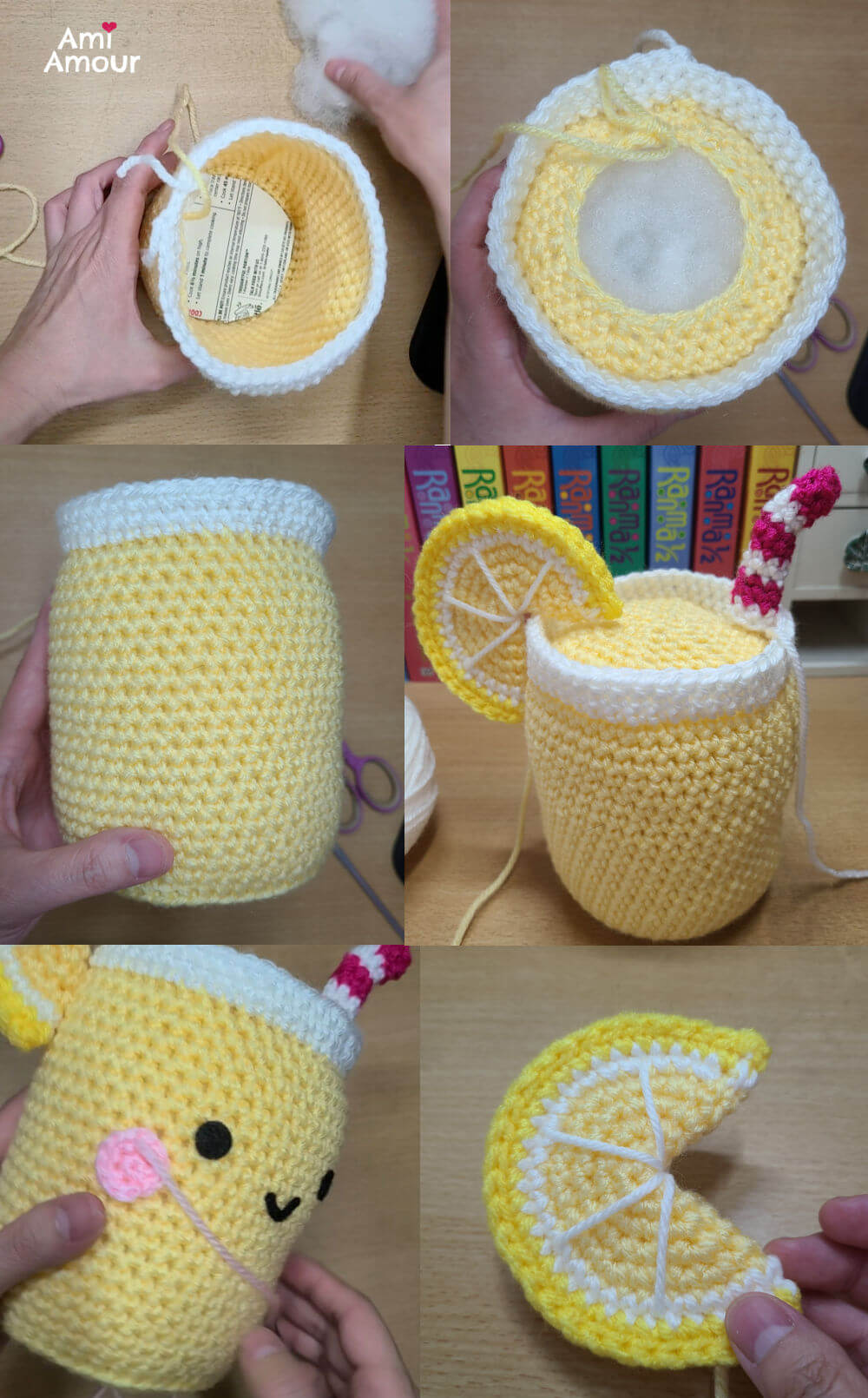 Crochet Lemonade Progress Shots