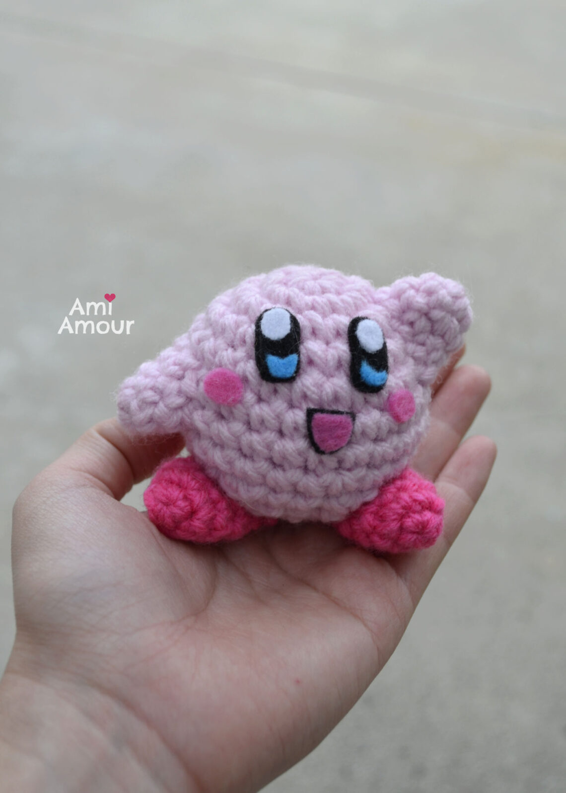 Kirby Amigurumi - Free Crochet Pattern - Ami Amour