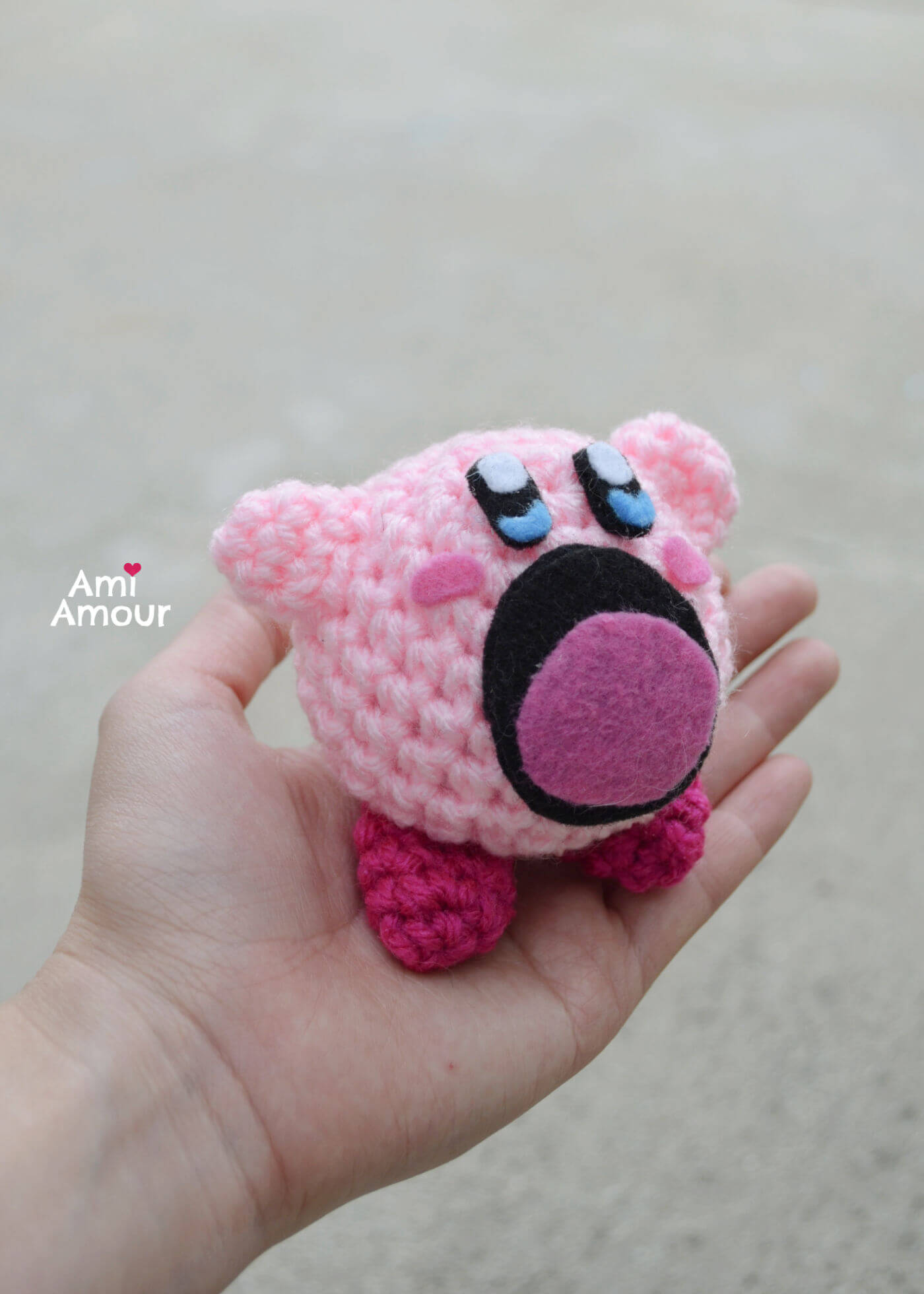 Kirby Swallow Crochet Version