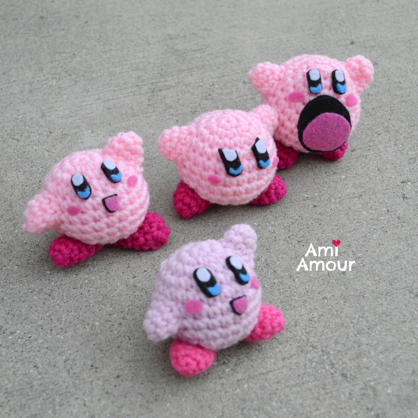 Kirby Amigurumi Pattern
