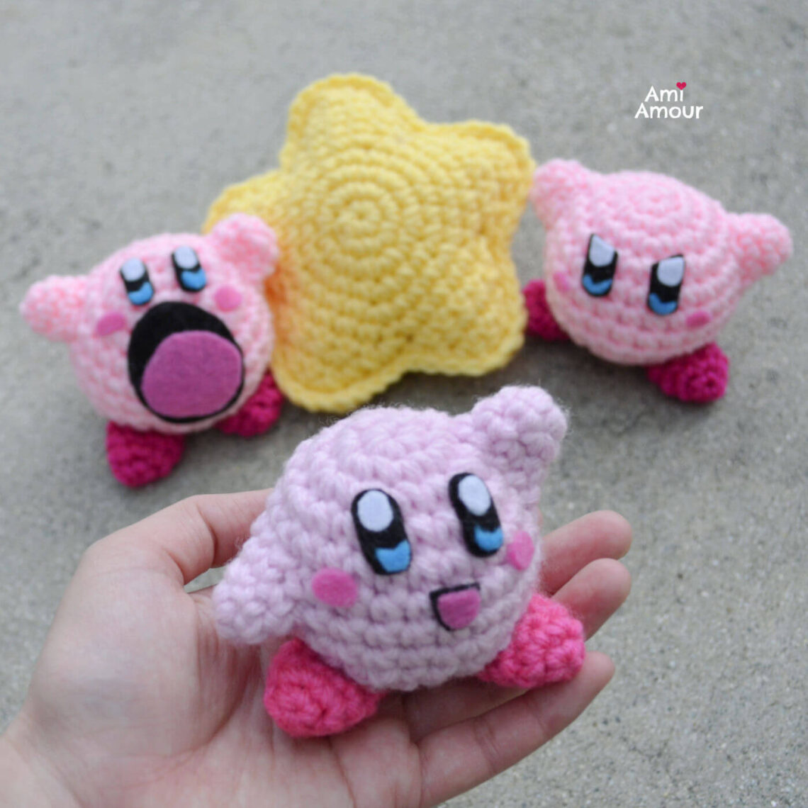 Kirby Amigurumi Free Crochet Pattern Ami Amour