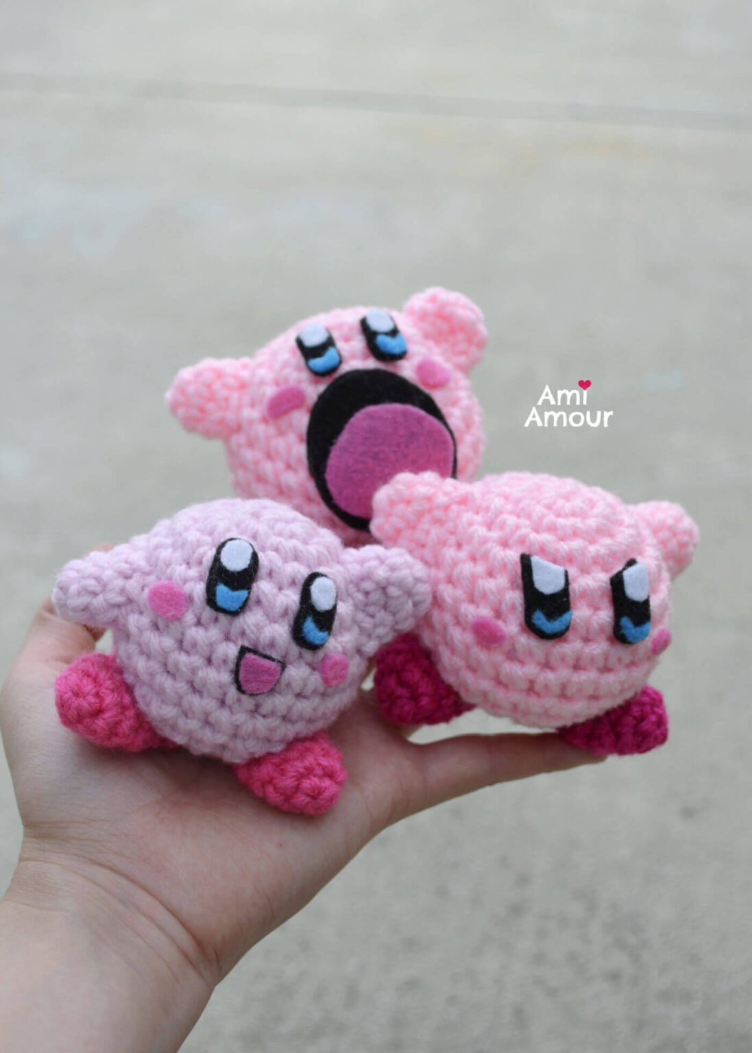 Kirby Amigurumi Free Crochet Pattern Ami Amour
