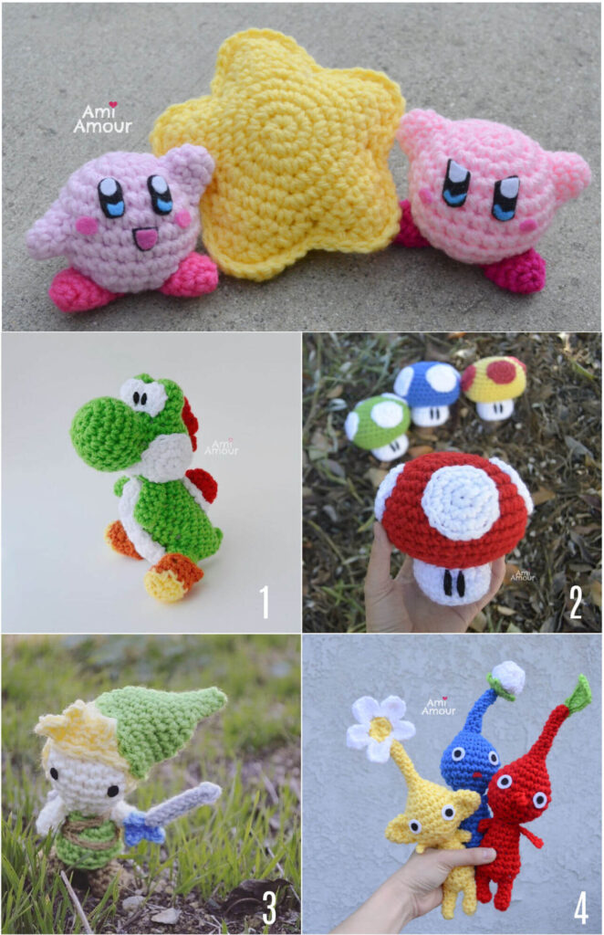 Kirby Amigurumi - Free Crochet Pattern - Ami Amour