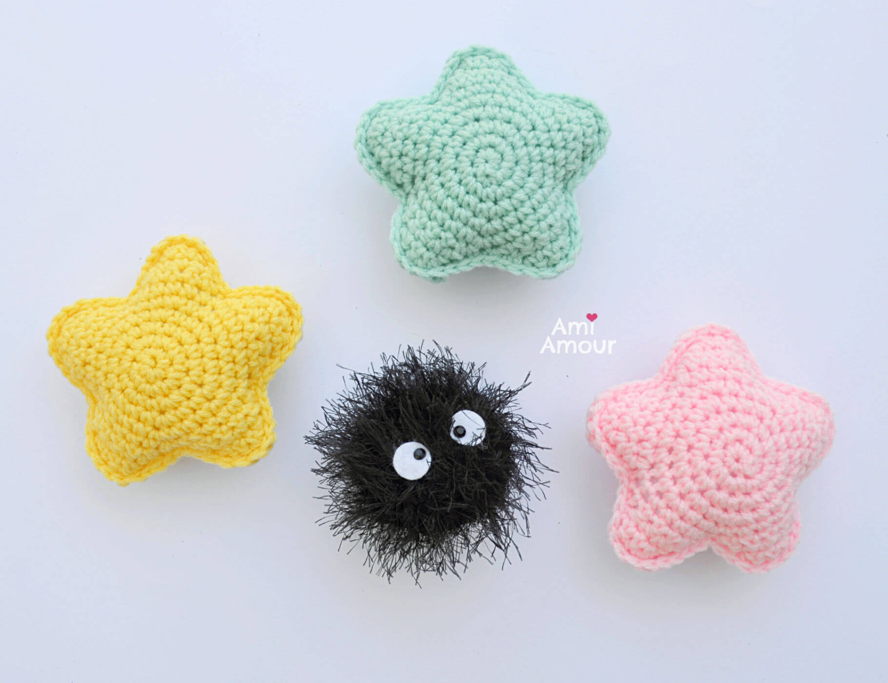 Crochet Soot Sprite with Star Candy