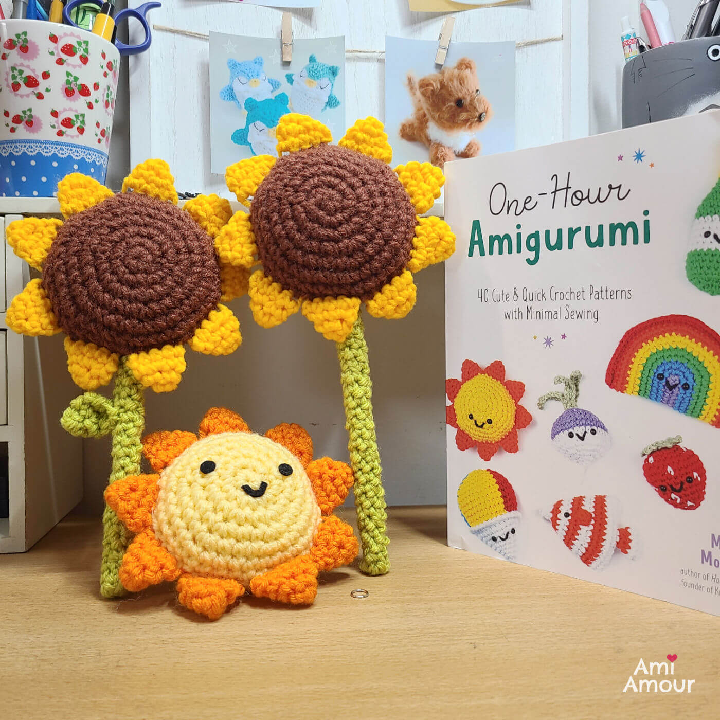 Sun Amigurumi Pattern - One Hour Amigurumi Book