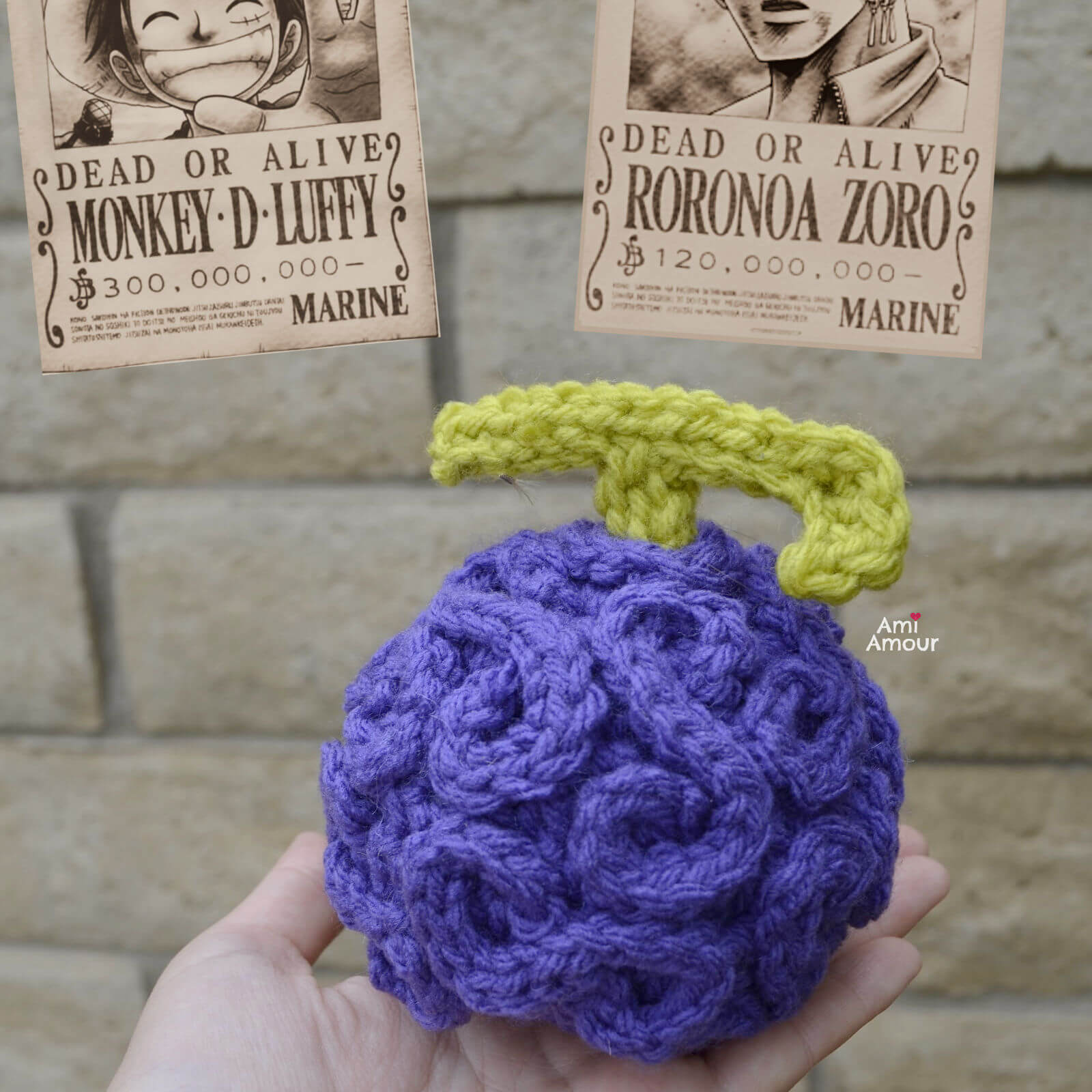 Devil Fruit Amigurumi - One Piece Anime Crochet Pattern