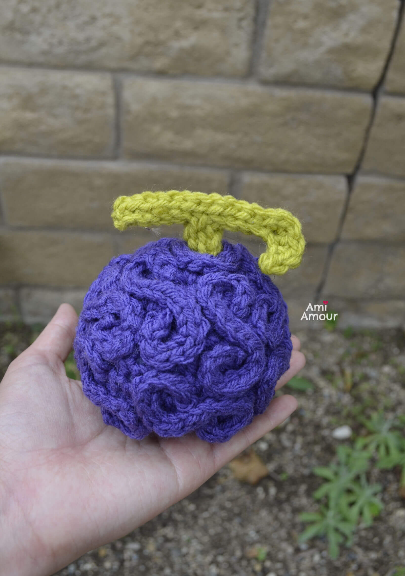 Gum Gum Fruit - One Piece Crochet Pattern