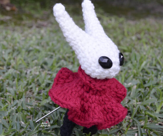 Crochet Hornet Amigurumi from Hollow Knight: SilkSong