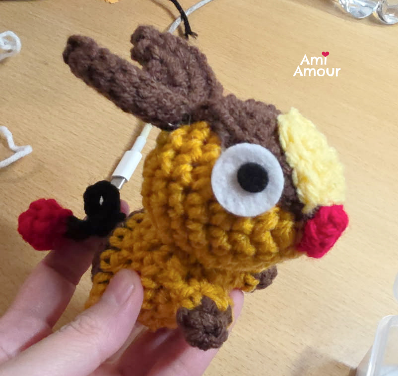 Tepig with Felt Eyes