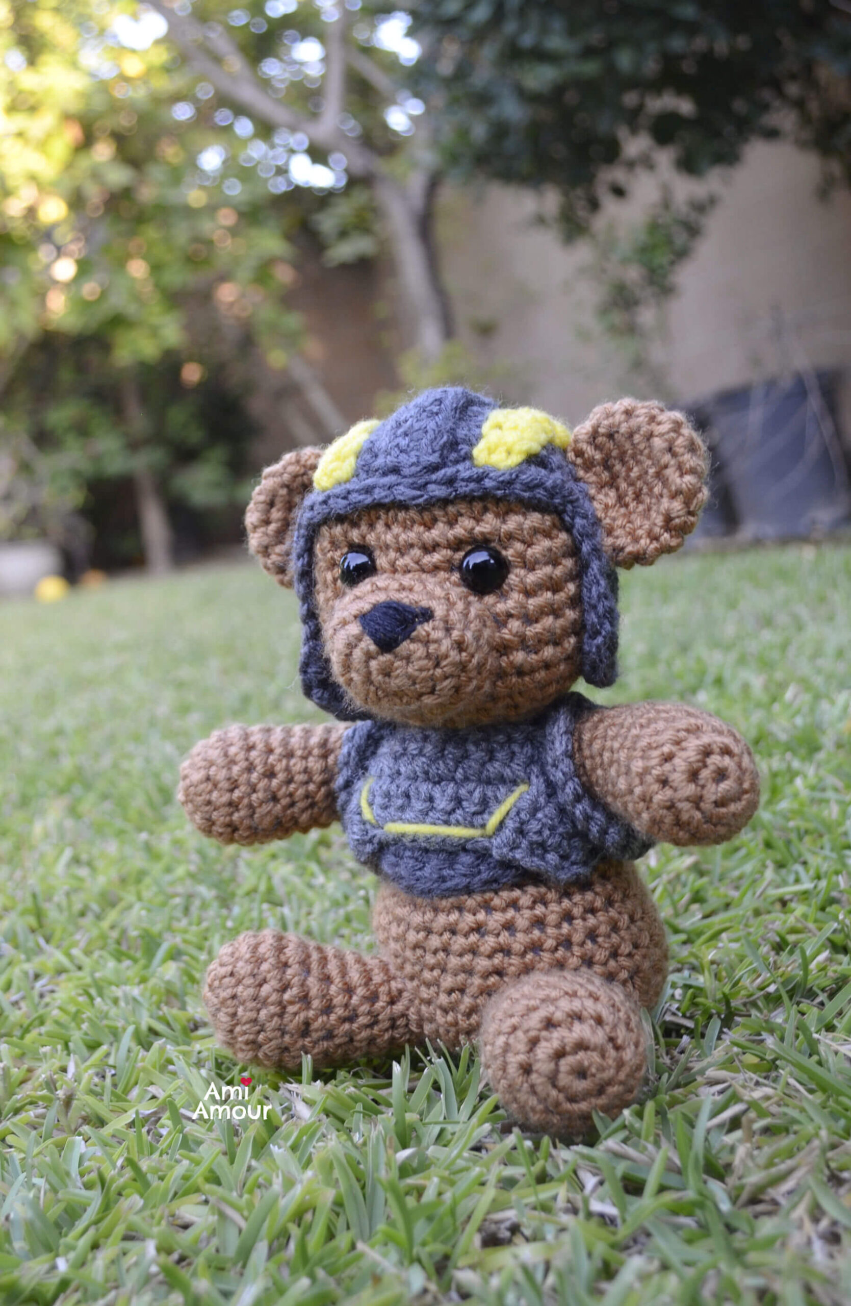 Crochet Helldivers Teddy Bear